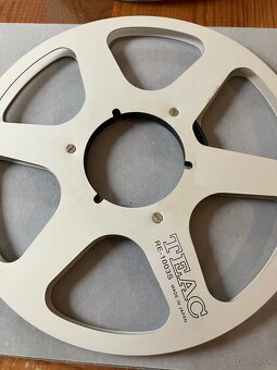ALU cievky kotúče 26,5cm na magnetofón - 3