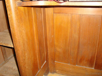 Toaletný stolík starožitný - zrkadlová skrinka - 3