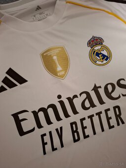 Real Madrid domáci dres M futbalový dres - 3