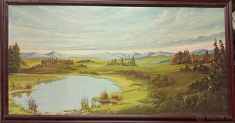 Obraz krajina 2-maľby - 3