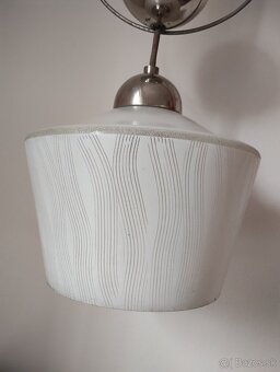 Prodám RETRO starožitný krásný zachovalý lustr z 50 let - 3