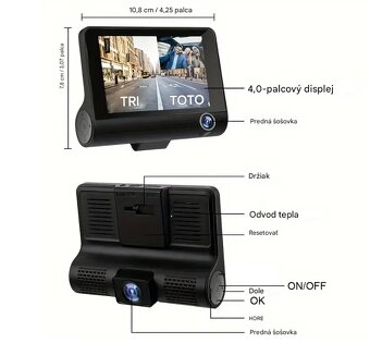 Autokamera + 64 GB SD karta - 3