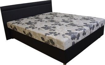 Krásna manželská posteľ, vynikajúci stav - 3