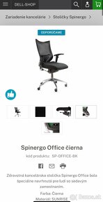 Ergonomická kancelárska stolička - 3