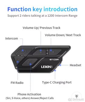 Moto intercom Lexin ET-COM - 3