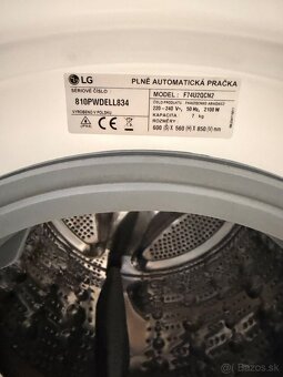 Pracka LG 7kg. - 3