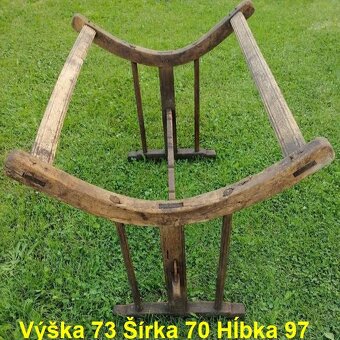 RETRO Hrnce Stojan Kôš Sud Demižón Lavice Hokerlík Dvere Váh - 3