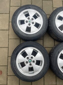 5x100 r14" alu disky Škoda Fabia 1,Roomster - 3