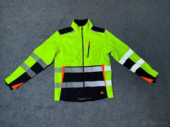 Pánska reflexná softshellová bunda CXS veľkosť L - 3