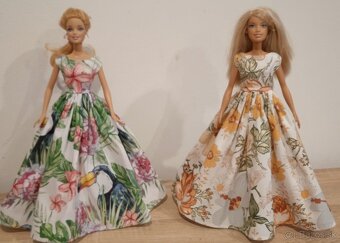Barbie-dlhe šaty pre Barbie - 3