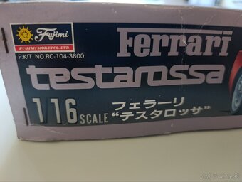 Ferrari Testarossa Fujimi 1:16 - 3