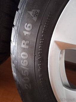 BMW 16 disky so zimnými pneumatikami - 3