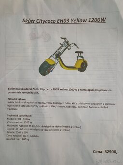 Predám el Chopper Citycoco - 3