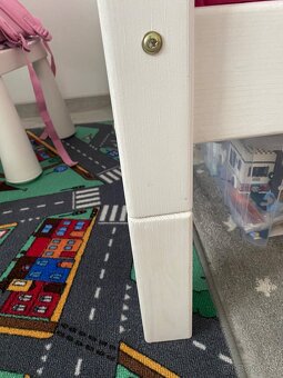 Posteľ domček na predaj s matracom a roštome - 3