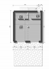 NA PREDAJ POZEMOK - 843M2 SO STAVBENÝM POVOLENÍM A  PROJEKTO - 3