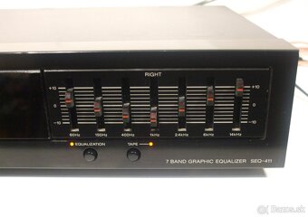 2x7 pasmovy graficky equalizer SONY SEQ-411, vyrobene JAPAN - 3