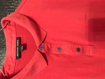 MICHAEL KORS originál lososové pánske polotricko L/XL - 3