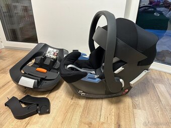 Predám Cybex Aton 5 Granite Black + Cybex Aton Base 2-Fix - 3