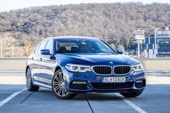 BMW Rad 5 520d xDrive - 1. majiteľ, Mpaket, H/K - AJ SPLÁTKY - 3