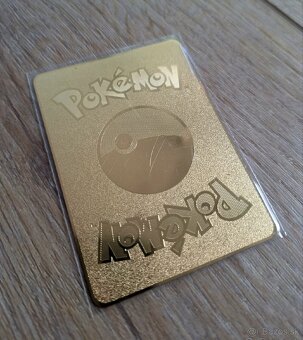 Kovové Pokemon karty - 3