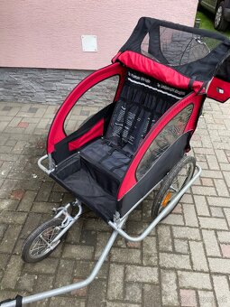 Predám turistický vozík za bicykel pre 1-2 deti - 3
