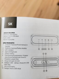 Prenosný BT reproduktor - 3
