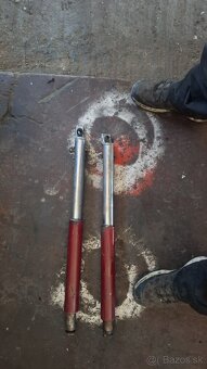 Predné tlmiče na Jawa ČZ kyvacka - 3