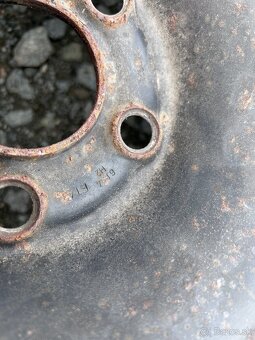 Plechové disky 6Jx14 ET43 5x100 škoda, SEAT, VW - 3