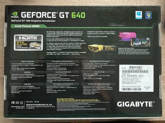 Gigabyte GT 640 – 2GB DDR3 – plne funkčná, top stav - 3