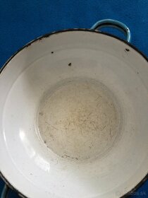 Retro smaltovaná miska. - 3