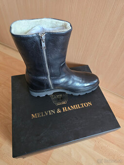 Kozene cizmy damske M&H predam. - 3