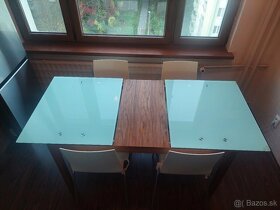 Predam rozkladaci jedalensky / kuchynsky stol vel. 140 x 80 - 3
