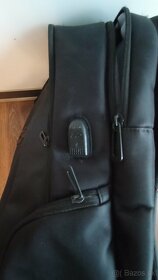 Batoh - Kingsons Business Travel Laptop Backpack 17" čierny - 3