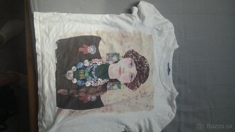 Zara tričko s peknou potlačou - 3