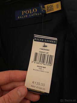 Prechodná bunda Polo Ralph Lauren veľkosť L, nová nenosená - 3