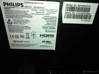 Smart led TV 4K Philips 50PUS6162 12 - 3