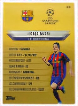 TOPPS Lionel MESSI #GE10 Golden Edge Edition Match Attax 24/ - 3
