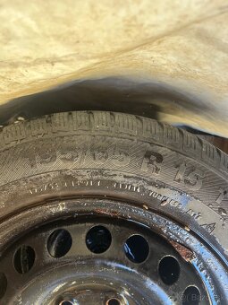 Zimne kolesa disky + pneumatiky 5x112 195/65R15 - 3