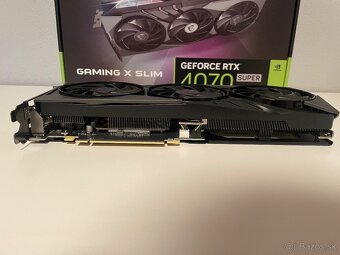 Predám MSI GeForce RTX 4070 SUPER 12G GAMING X SLIM - 3