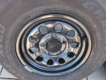 Disky 5x139,7 R15 + 195/80 R15 - 3