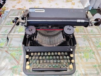 retro písací stroj Zeta - 3