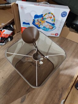 Luster svetlo hnedý,ako nový - 3