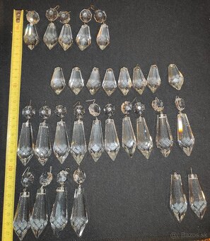 Náhradné ovešky,na kryštálový luster. - 3