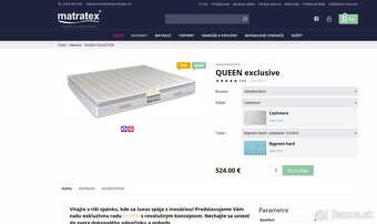 Predám dva nove, ortopedické matrace - 3