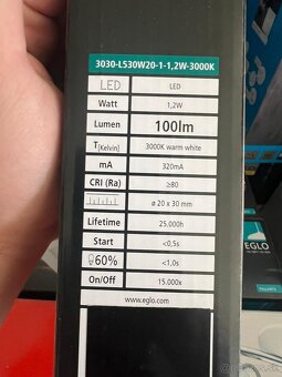 Eglo 95085 - Vonkajšie nástenné svietidlo CARTAXO 4xLED/1,2W - 3