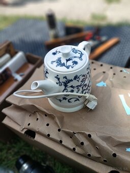 Retro keramická rýchlovarná kanvica - 3