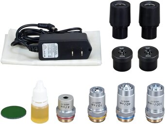 Predám mikroskop OMAX - M83EZ-C50U 40X-2500X - 3