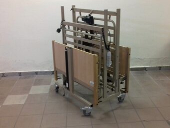 Polohovateľné elektrické lôžko + matrace - 3