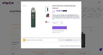 Predám zabehnutý eshop s vape produktami - 3