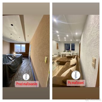 AIRLESS MAĽOVANIE od 1€/m² - 3